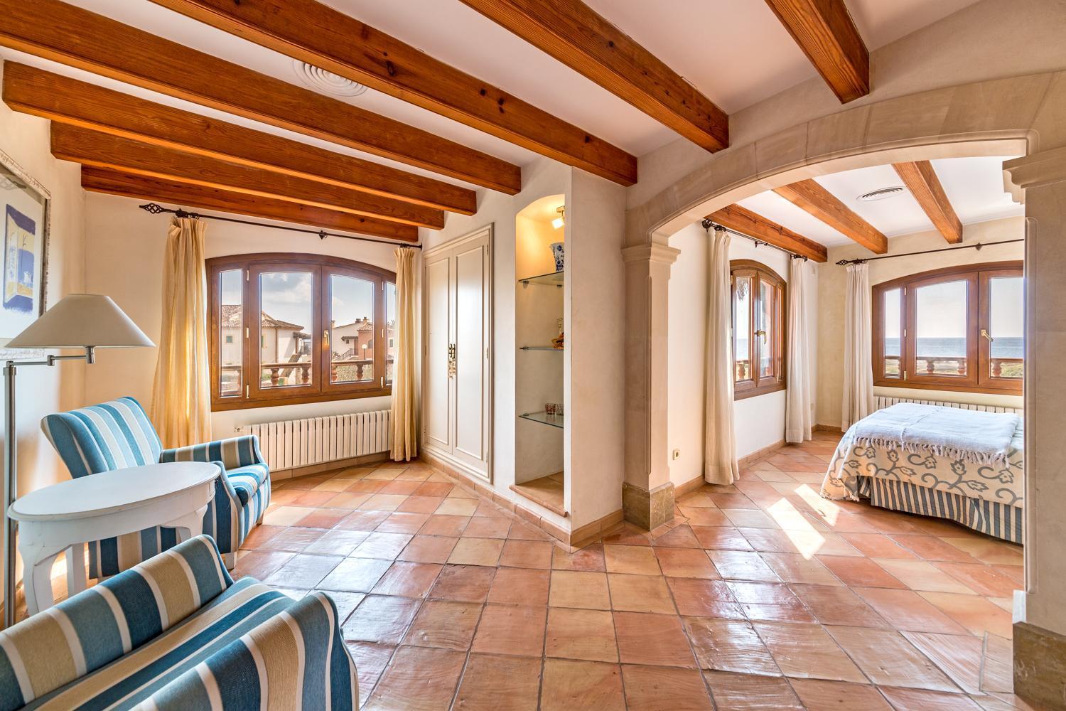 Mallorca Finca Haus Mit Pool Direkt Am Meer Es Trenc, Bootstour Moeglich Sa Ràpita Exterior foto