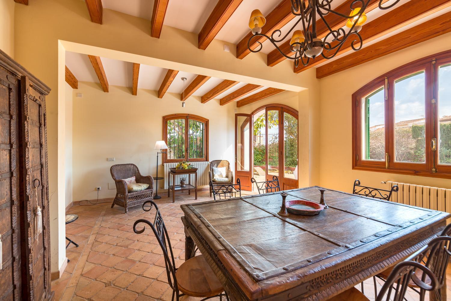 Mallorca Finca Haus Mit Pool Direkt Am Meer Es Trenc, Bootstour Moeglich Sa Ràpita Exterior foto