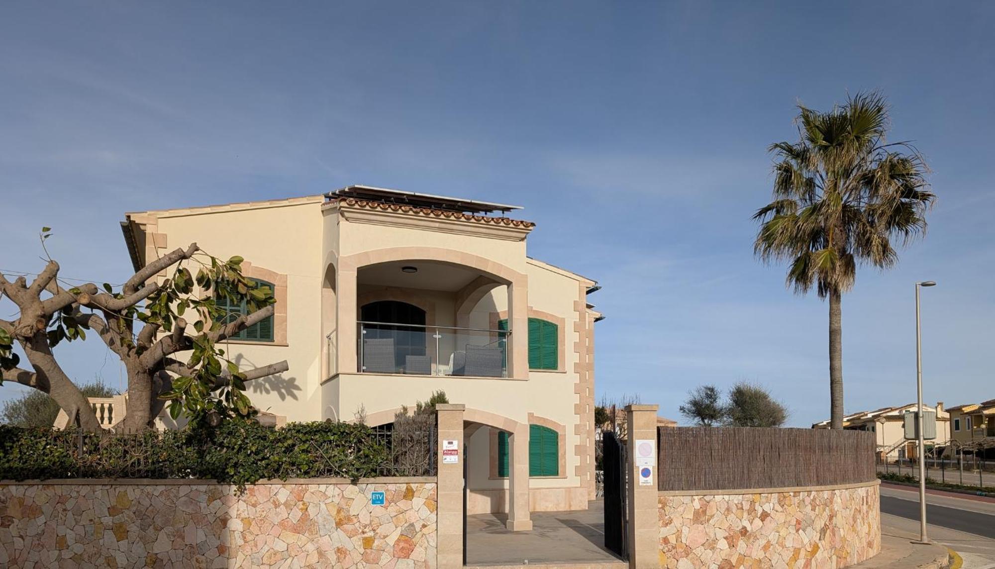 Mallorca Finca Haus Mit Pool Direkt Am Meer Es Trenc, Bootstour Moeglich Sa Ràpita Exterior foto